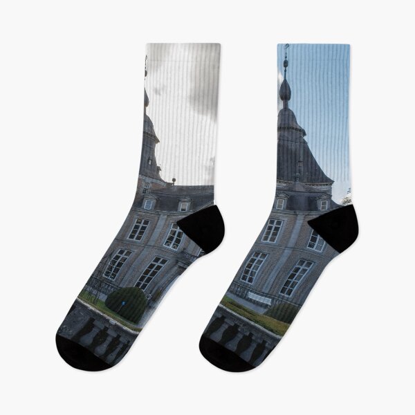Item preview, Modave Castle is also known as the Castle of the Counts of Marchin. Liege Province. Autumn sunny day. designed and sold by Maurizio Fabbroni.