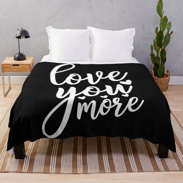 Item preview, love you more black designed and sold by Best-Designers.