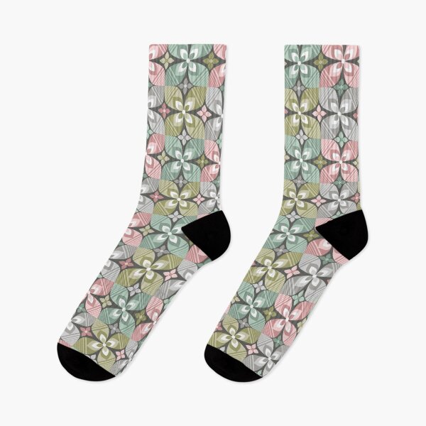 Item preview, Retro Floral Geometric designed and sold by emmaheeson.