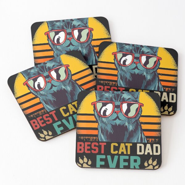 Item preview, Best Cat Dad Ever Vintage Cat Daddy Fathers Day designed and sold by SethFrancis37.