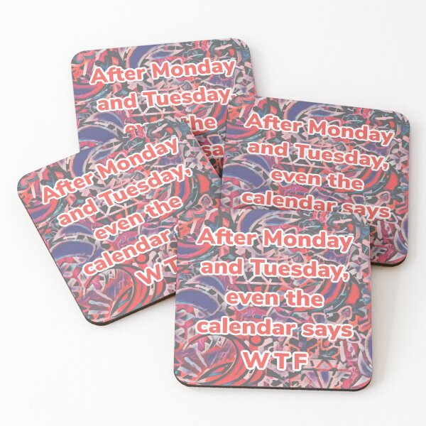 Item preview, Colorful Abstract print with funny quote designed and sold by BJG1966.