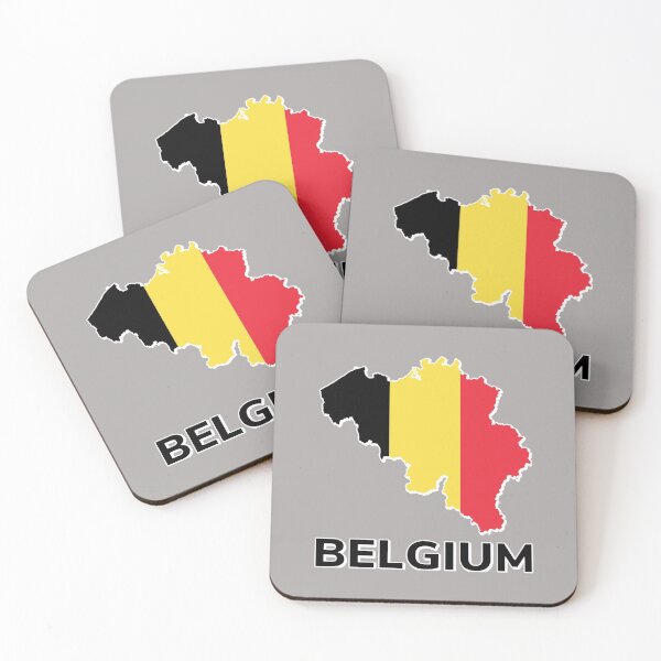 Item preview, Belgium Flag  Map design  designed and sold by AEGMEDIA.