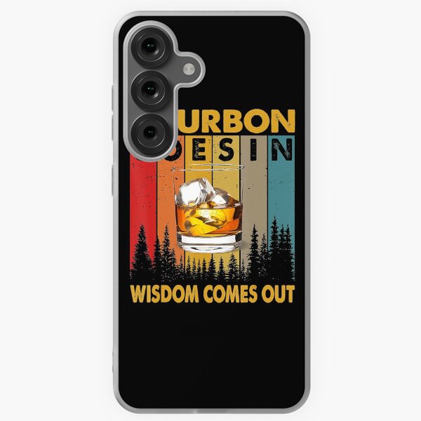 Item preview, Bourbon Goes In Wisdom Comes Out Funny Bourbon Drinks Lover designed and sold by SethFrancis37.