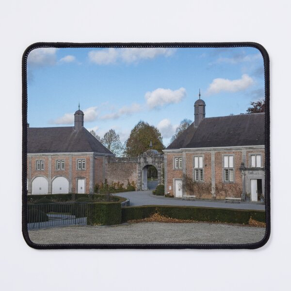 Item preview, Modave Castle is also known as the Castle of the Counts of Marchin. Liege Province. Autumn sunny day. designed and sold by Maurizio Fabbroni.