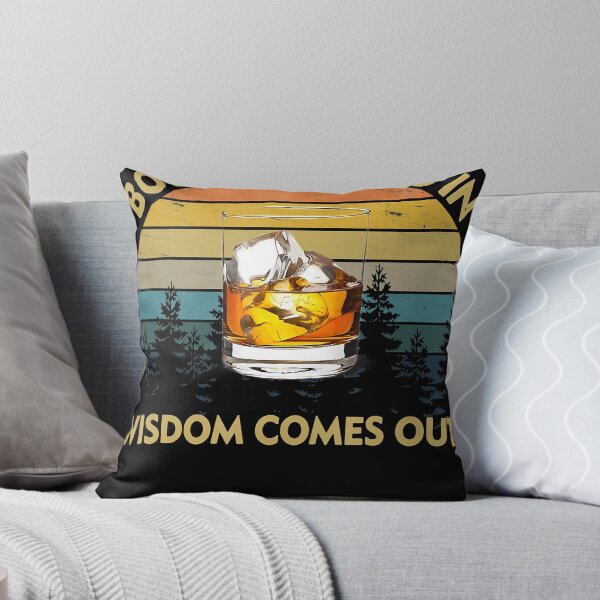 Item preview, Bourbon Goes In Wisdom Comes Out Funny Drinking designed and sold by SethFrancis37.