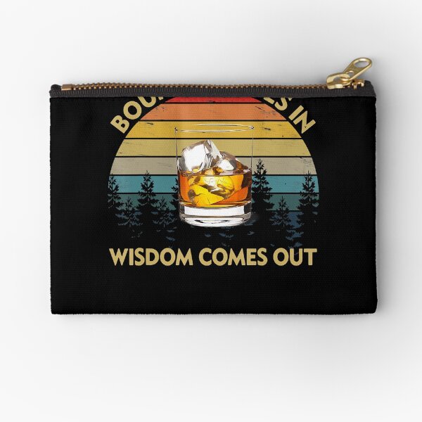 Item preview, Bourbon Goes In Wisdom Comes Out Funny Drinking designed and sold by SethFrancis37.