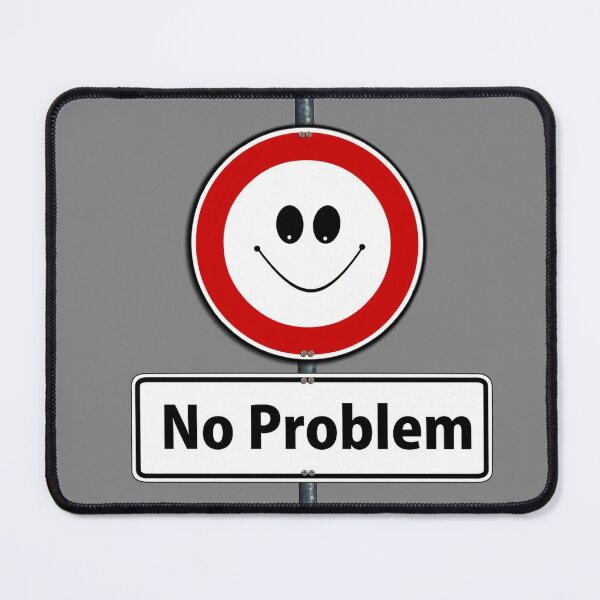 Item preview, No Problem Logo designed and sold by BerryCats.