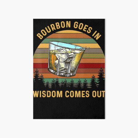 Item preview, Bourbon Goes In Wisdom Comes Out Vintage Sun St Patricks Day designed and sold by SethFrancis37.