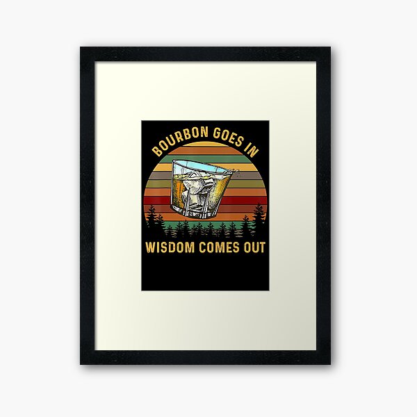 Item preview, Bourbon Goes In Wisdom Comes Out Vintage Sun St Patricks Day designed and sold by SethFrancis37.