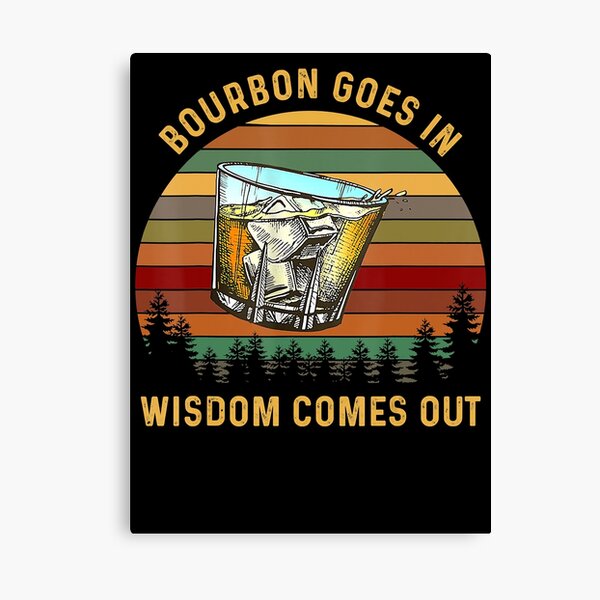Item preview, Bourbon Goes In Wisdom Comes Out Vintage Sun St Patricks Day designed and sold by SethFrancis37.