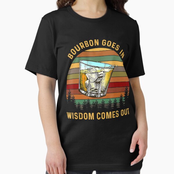 Item preview, Bourbon Goes In Wisdom Comes Out Vintage Sun St Patricks Day designed and sold by SethFrancis37.