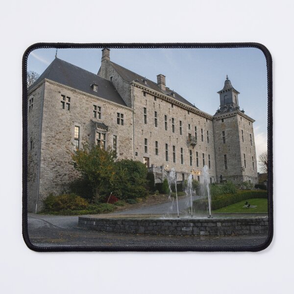 Item preview, This Castle, during the Battle of the Bulge, housed the Headquarters of Major General Matthew B. Ridgway. Liege Province. Autumn sunny day designed and sold by Maurizio Fabbroni.