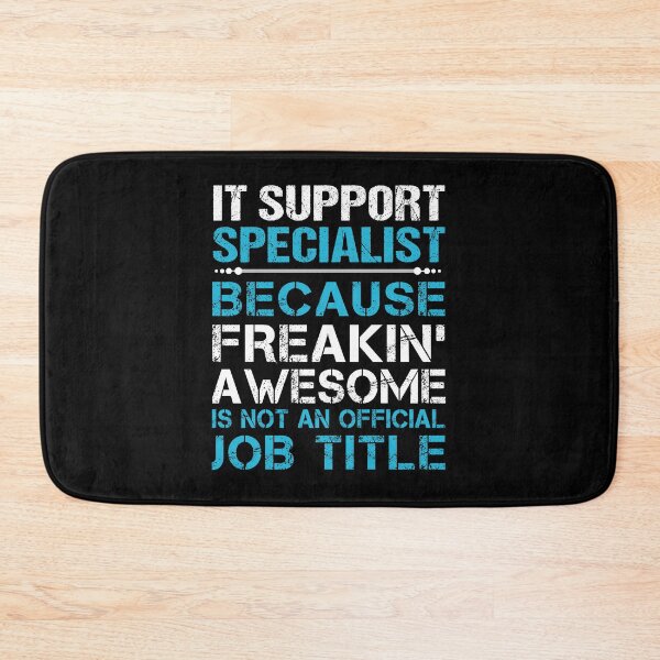 Item preview, It Support Specialist T Shirt - Freaking Awesome Job Gift Item Tee designed and sold by oetate4774.