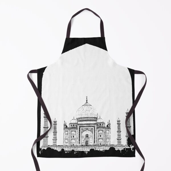 Item preview, Taj Mahal Agra, India, image converted to line drawing, modern art, wall art, print, personalised gifts, custom printed gifts designed and sold by CameraDesign.