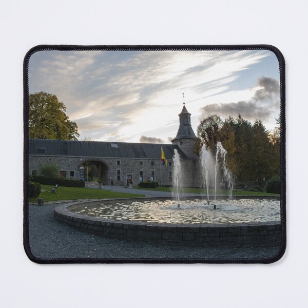Item preview, This Castle, during the Battle of the Bulge, housed the Headquarters of Major General Matthew B. Ridgway. Liege Province. Autumn sunny day designed and sold by Maurizio Fabbroni.
