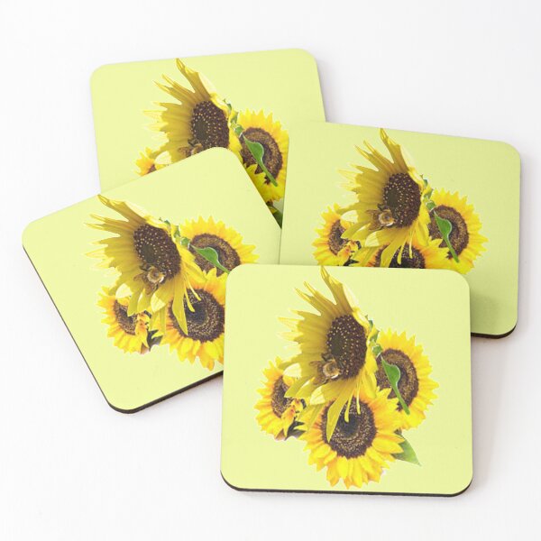 Item preview, Stunning Sunflowers, Sunflower  bib flower , boho floral cute design inspired by nature designed and sold by Adri Barnard.