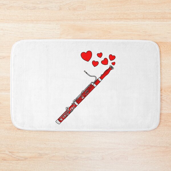Item preview, Valentines Day Bassoon Player Bassoonist Anniversary Wedding Musician designed and sold by doodlerob.