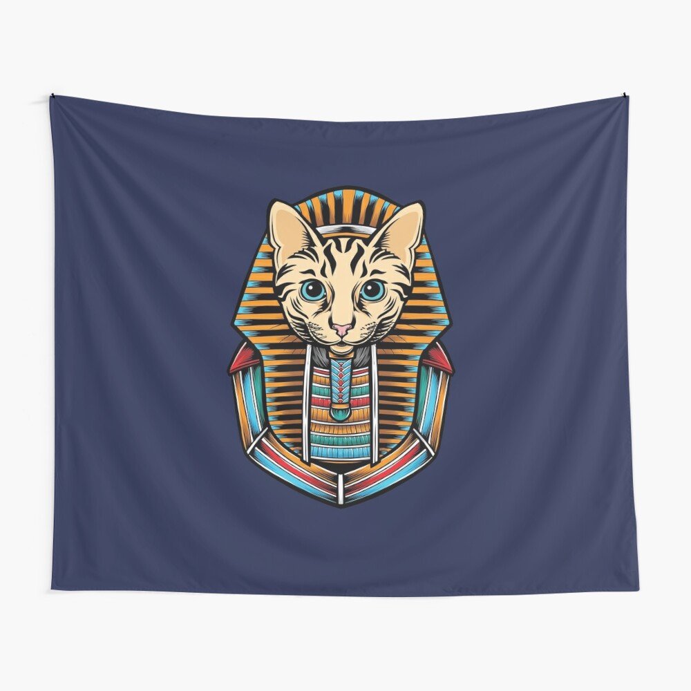 Egyptian Cat Pharaoh Funny Ancient Egypt