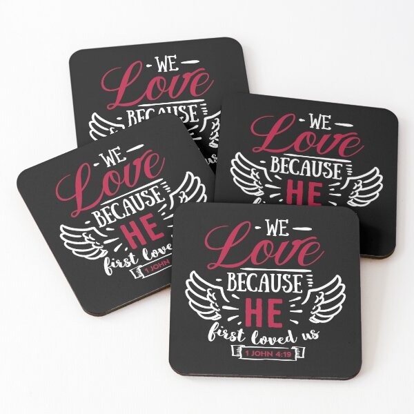 Item preview, We love because He loved designed and sold by Best-Designers.
