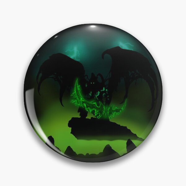 Item preview, Illidan art designed and sold by HeavyBurden.