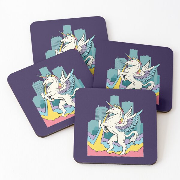 Item preview, Japanese Unicorn Monster Attack on City  designed and sold by jaygo.