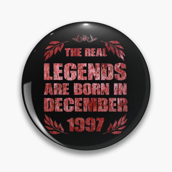 Item preview, The Real Legends are Born in December 1997 designed and sold by LoomLight.