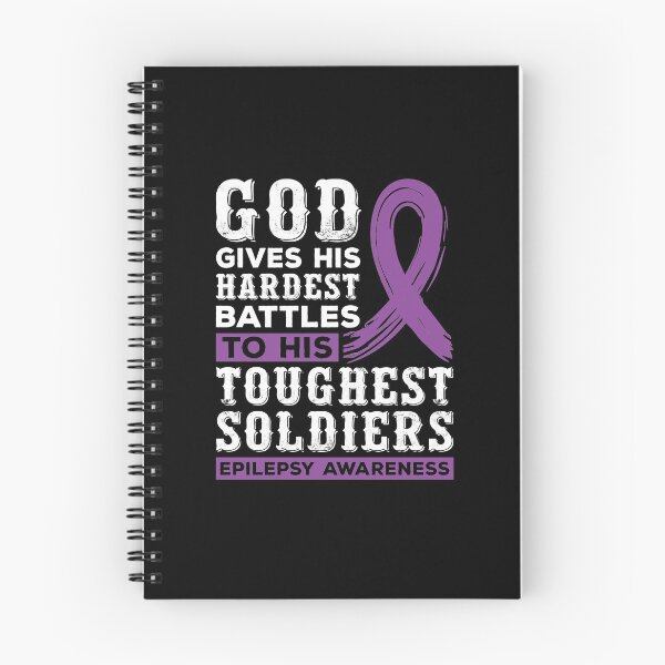 Item preview, God Gave His Hardest Battles To His Toughest Soldiers Shirt, Epilepsy Awareness Shirt, Epilepsy Warrior Shirt, Epilepsy Supporter Shirt designed and sold by aymob.