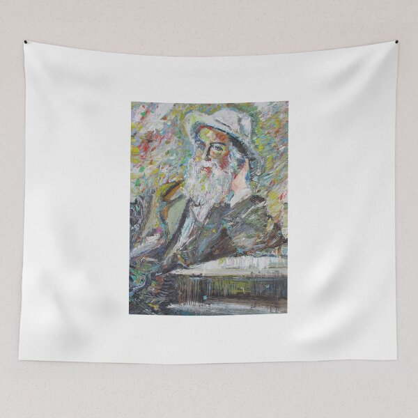 Item preview, WALT WHITMAN oil portrait designed and sold by lautir.