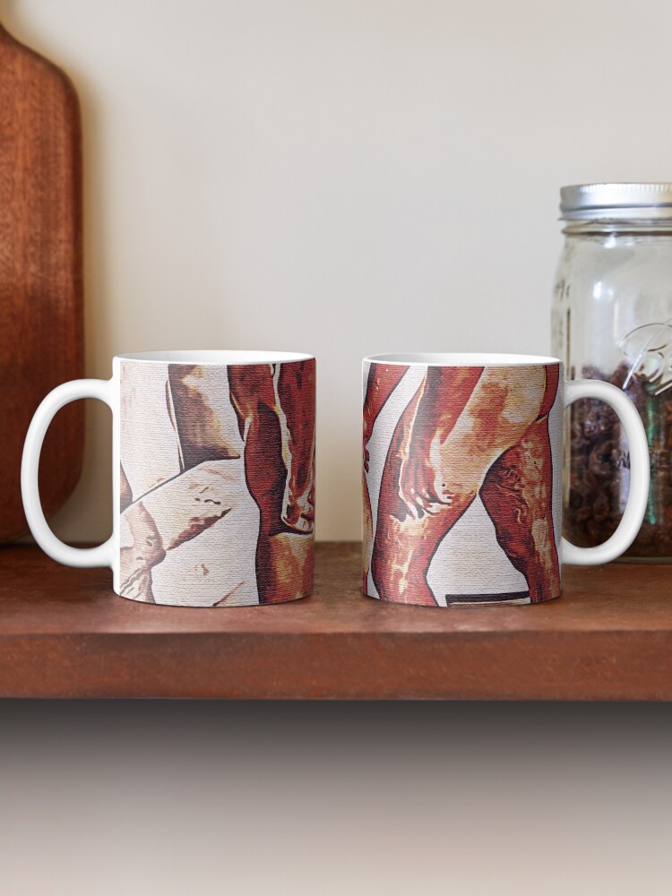 "Hot bottomless male nude, male ass, male butt" Mug by Maleerotica
