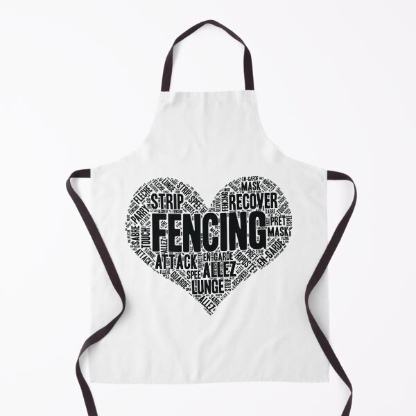Item preview, Fencing Heart Saber Epee Fence Gift print designed and sold by theodoros20.