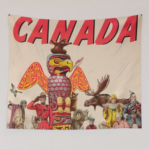 Item preview, Retro Canada Symbol Graphic Design designed and sold by JoyforU.