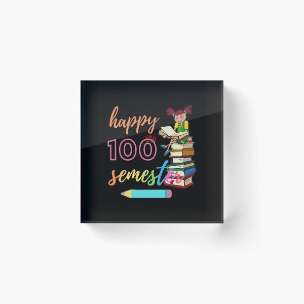 Item preview, Happy 100th days of semester  - 100th day school designed and sold by Paint84.