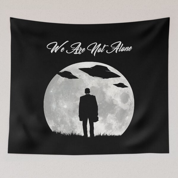 Item preview, Alien Abduction - UFO We are not alone Gift print designed and sold by theodoros20.