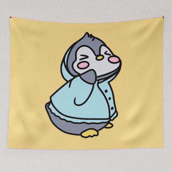 Item preview, Cute raincoat penguin designed and sold by Bella510.