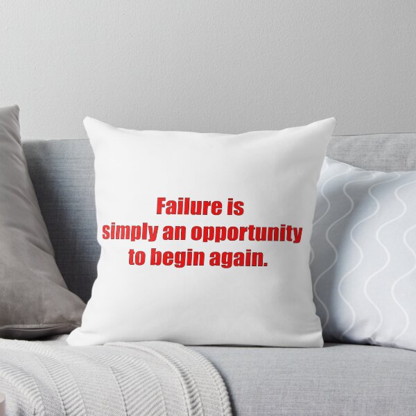 Item preview, Failure is simply an opportunity to begin again. designed and sold by darrensurrey.