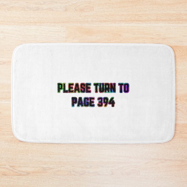 Item preview, Please Turn To Page 394 quote designed and sold by nasani.