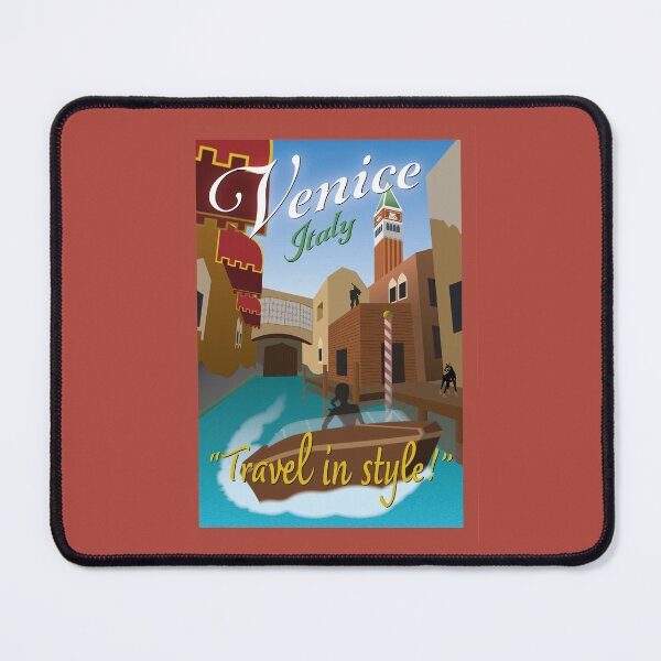 Item preview, Venice - Vintage Travel Poster designed and sold by ToddRDesign.