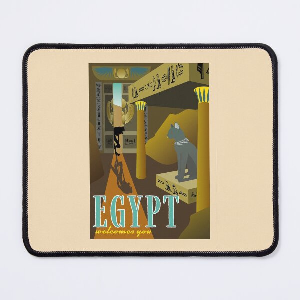 Item preview, Egypt - Vintage Travel Poster designed and sold by ToddRDesign.