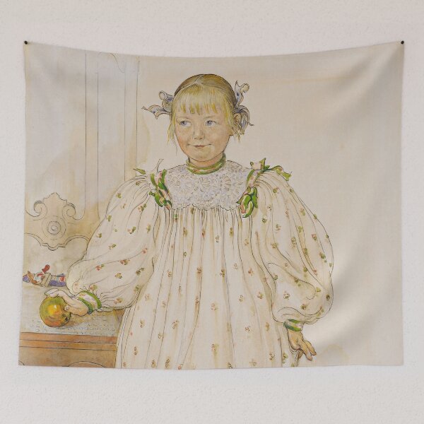 Item preview, Martha Winslow as a Girl - Carl Larsson designed and sold by brushandframes.