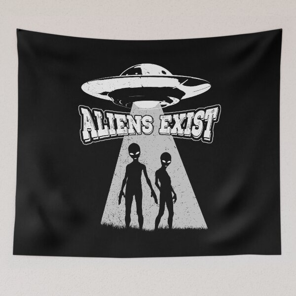 Item preview, Alien Abduction - UFO Aliens Exist Gift print designed and sold by theodoros20.