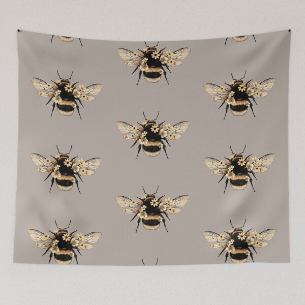 Item preview, Behr NIGHTINGALE GRAY Greige Bee designed and sold by AuraTherapeia.