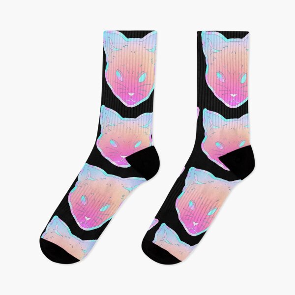 Item preview, Prismatic iridescent cat designed and sold by LukjanovArt.