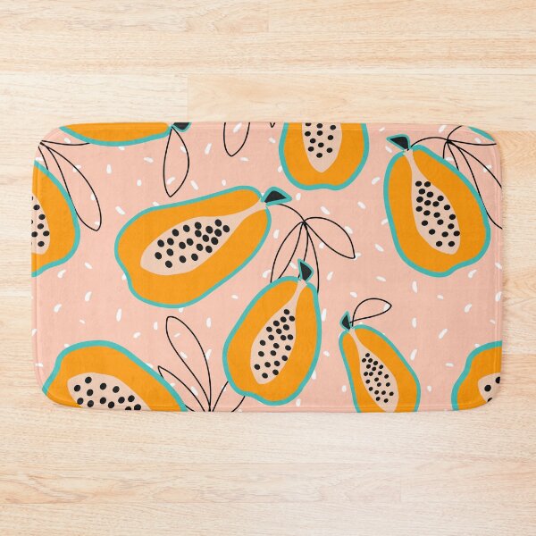 Item preview, Papaya Fun on Rose designed and sold by mirimo.