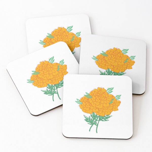 Item preview, Bright Marigold flower designed and sold by Lovely-shop116.