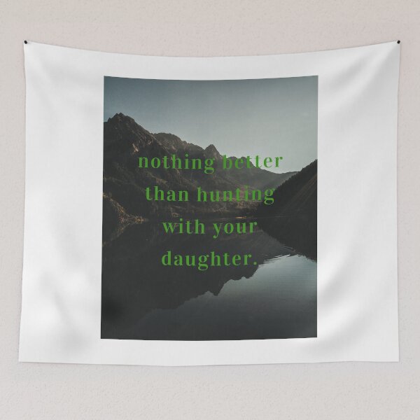 Item preview, Proud Father And Daughter Hunting Partners For Life T-Shirt - Dad And Daughter Hunting Hunters Poster Mountains designed and sold by andrei49387.