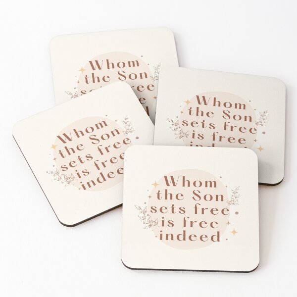 Item preview, Whom the Son sets free is free indeed  designed and sold by Christelle Janine.