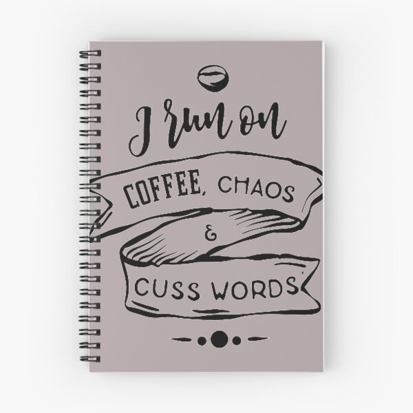Item preview, I run over coffee, chaos and beautiful words designed and sold by dortmond.