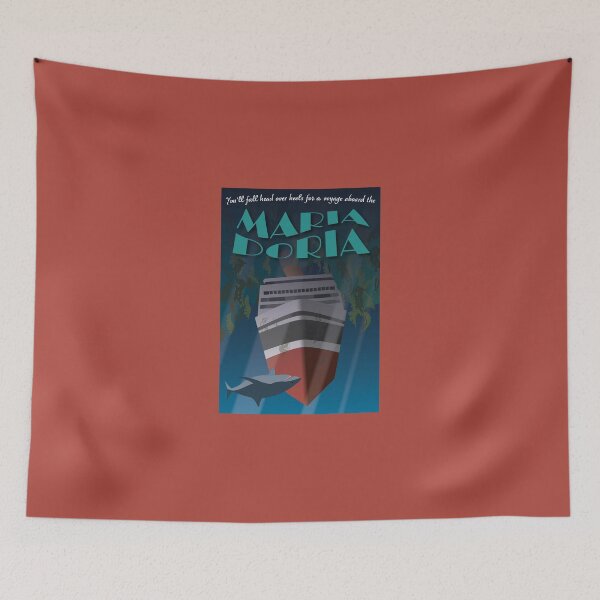 Item preview, Maria Doria - Vintage Travel Poster designed and sold by ToddRDesign.