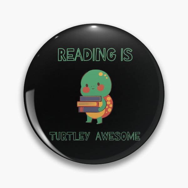 Item preview, Reading Is Turtley Awesome designed and sold by TeePartyHost.