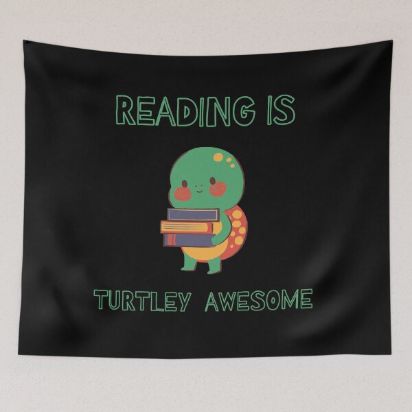 Item preview, Reading Is Turtley Awesome designed and sold by TeePartyHost.